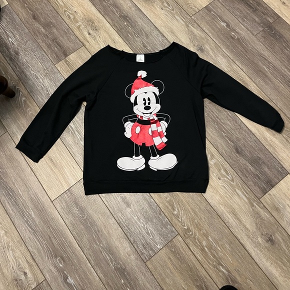 Disney Mickey Mouse Christmas Sweatshirt - Picture 4 of 15